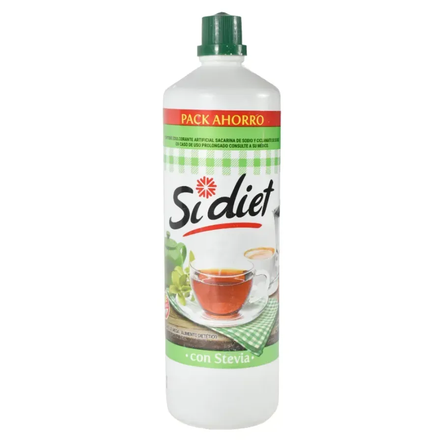 EDULCORANTE SI-DIET STEVIA 6*500CC