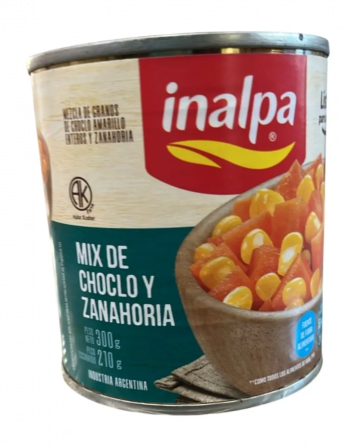 MIX ZANAHORIA Y CHOCLO INALPA