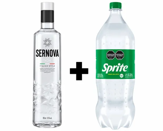 COMBO SERNOVA 700CC + SPRITE 2.25CC
